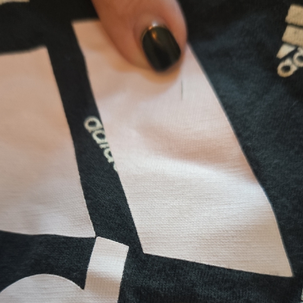 Adidas 12m B&W Old Skool Monogram Unisex Long Sleeve/Pants Onesie - Picture 6 of 7